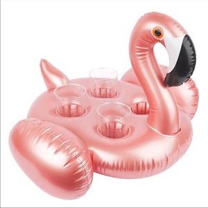 Inflatable Flamingo Drinks Holder